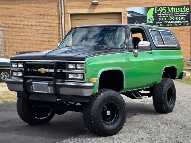 1989 Chevrolet Blazer Silverado 1989 Chevrolet Blazer Silverado
