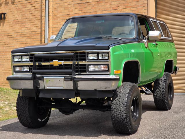 1989 Chevrolet Blazer Silverado 1989 Chevrolet Blazer Silverado