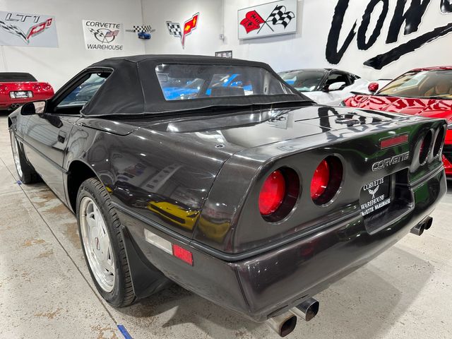 1989 Chevrolet Corvette CONV Sports, Auto, Black Top, Chrome Tips, 43k | Dallas, Texas | Corvette Warehouse 