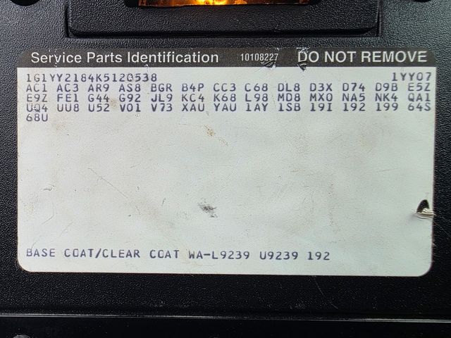 1989 Chevrolet Corvette Coupe 1989 Chevrolet Corvette Coupe