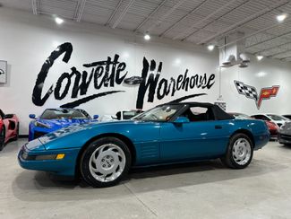 1992 Chevrolet Corvette CONV FX3, Electronic Climate, Aqua, Auto, 60k | Dallas, Texas | Corvette Warehouse  in Dallas, Texas 75229
