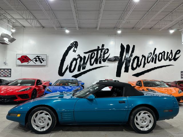 1992 Chevrolet Corvette CONV FX3, Electronic Climate, Aqua, Auto, 60k | Dallas, Texas | Corvette Warehouse 