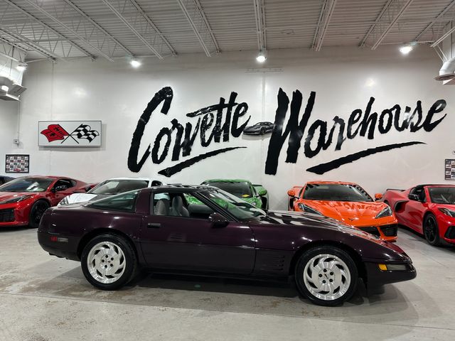 1994 Chevrolet Corvette Coupe Glass Top, Alloys, Auto, Black Rose, 21k | Dallas, Texas | Corvette Warehouse 