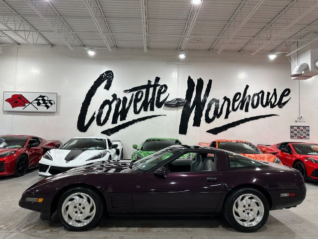 1994 Chevrolet Corvette Coupe Glass Top, Alloys, Auto, Black Rose, 21k | Dallas, Texas | Corvette Warehouse 