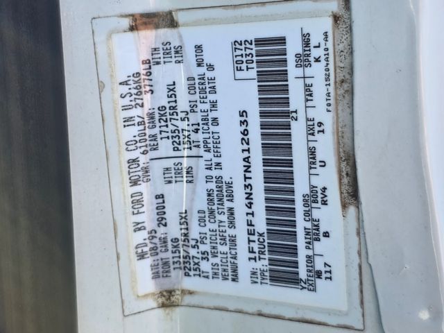 1996 Ford F-150 XLT SWB 1996 Ford F-150 XLT SWB