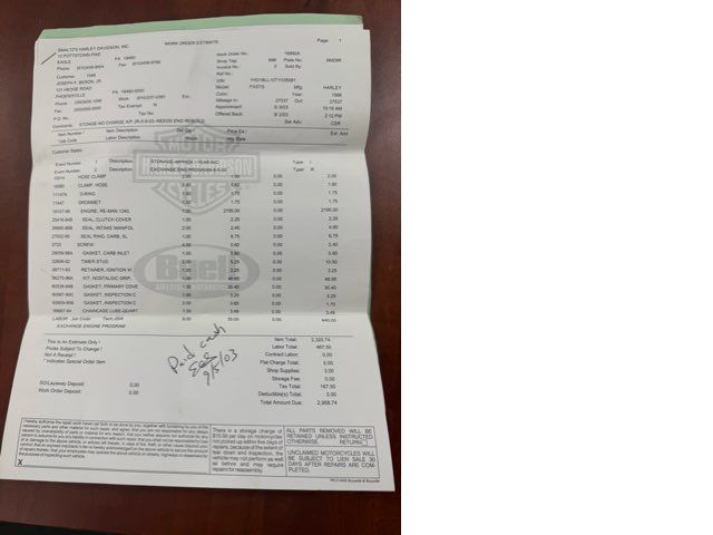 1996 Harley-Davidson Softail Springer