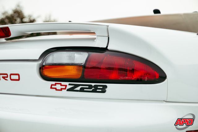 1997 Chevrolet Camaro Z28 SS 30th Anniversary 1997 Chevrolet Camaro Z28 SS 30th Anniversary