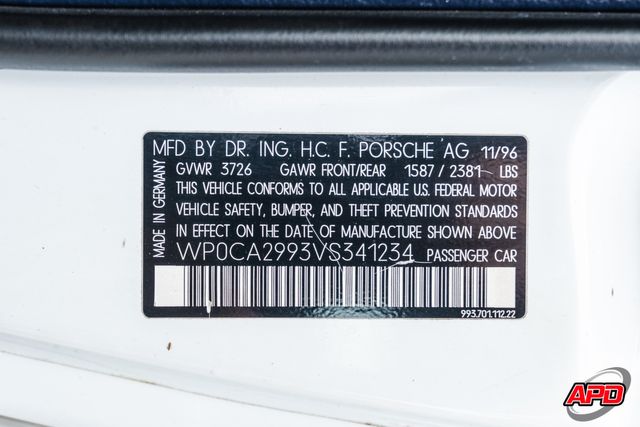 1997 Porsche 911 Carrera 1997 Porsche 911 Carrera