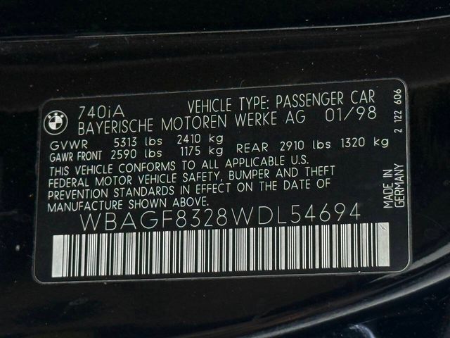 1998 BMW 7 Series 740i | Houston, TX | Houston Auto Credit 1998 BMW 7 Series 740i | Houston, TX | Houston Auto Credit