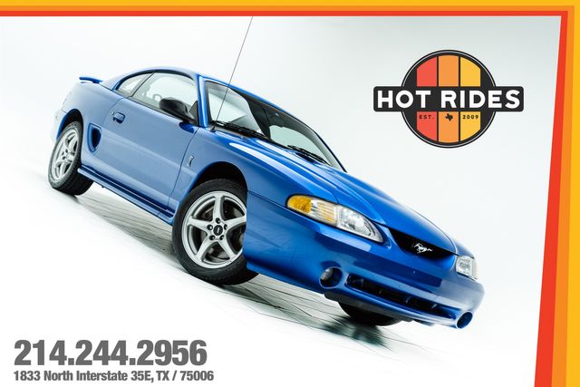 1998 Ford Mustang SVT Cobra 1-Owner in Rare Bright Atlantic Blue | Carrollton, TX | Texas Hot Rides