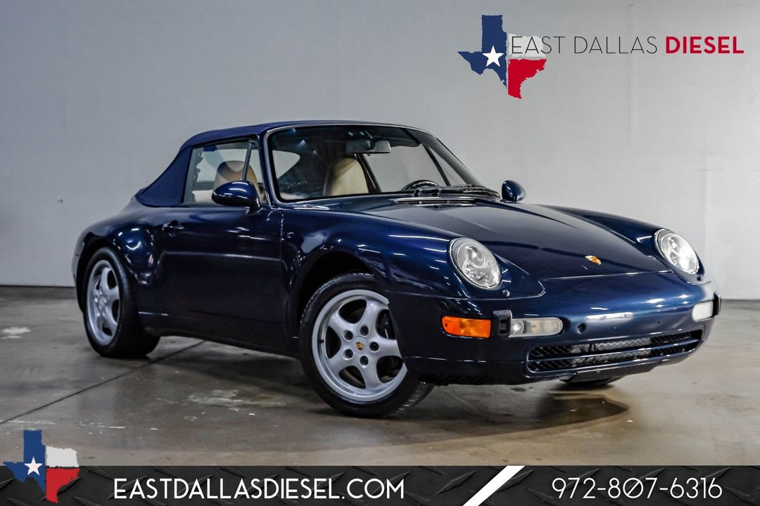 1998 Porsche 911 Carrera Cabriolet 993 Air-Cooled 6-Spd 1 OWNER