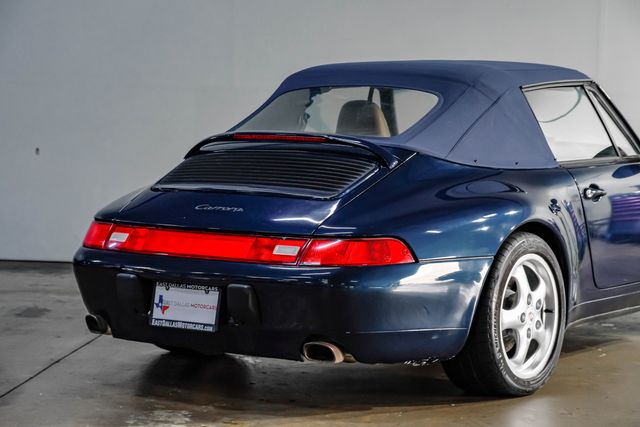 1998 Porsche 911 Carrera Cabriolet 993 Air-Cooled 6-Spd 1 OWNER | Dallas, TX | East Dallas Diesel 1998 Porsche 911 Carrera Cabriolet 993 Air-Cooled 6-Spd 1 OWNER | Dallas, TX | East Dallas Diesel
