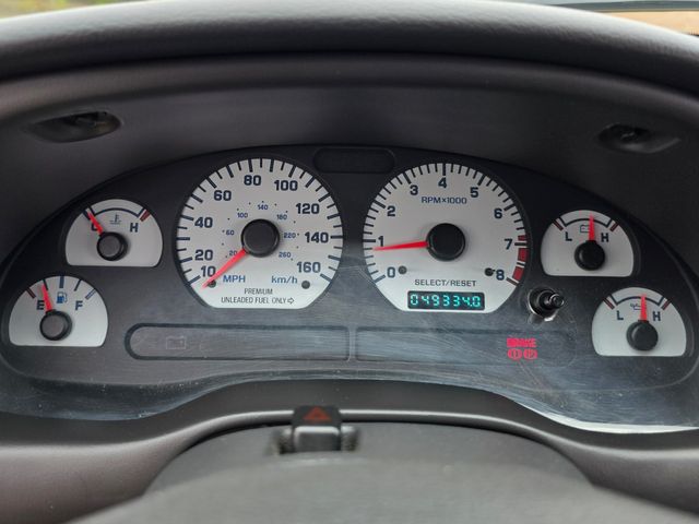 1999 Ford Mustang SVT Cobra Convertible 1999 Ford Mustang SVT Cobra Convertible