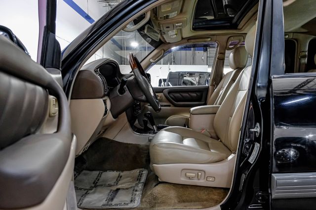 1999 Toyota Land Cruiser Locking Rear Diff 3RD ROW Leather LIFTED 33" A/T | Dallas, TX | East Dallas Diesel