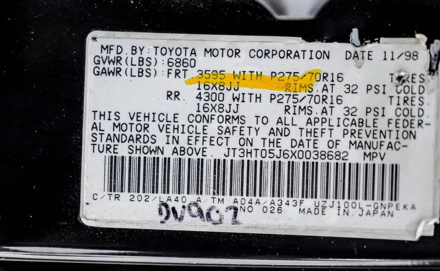 1999 Toyota Land Cruiser Locking Rear Diff 3RD ROW Leather LIFTED 33" A/T | Dallas, TX | East Dallas Diesel 1999 Toyota Land Cruiser Locking Rear Diff 3RD ROW Leather LIFTED 33" A/T | Dallas, TX | East Dallas Diesel