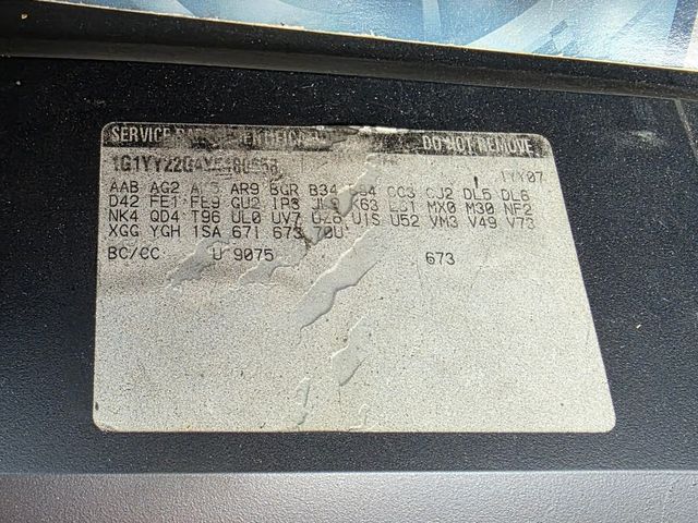 2000 Chevrolet Corvette Coupe