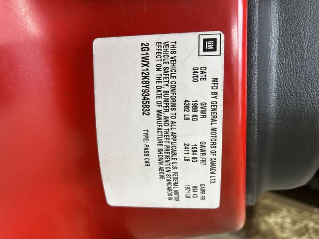 2000 Chevrolet Monte Carlo SS | Annapolis, MD | Annapolis Public Auto Auction