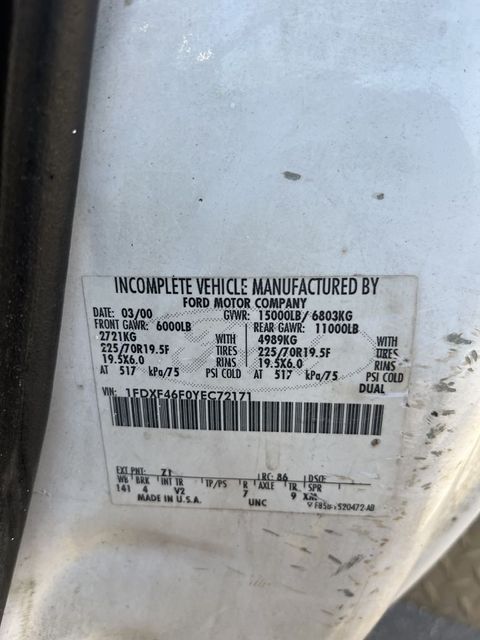 2000 Ford F-450 Super Duty SUPER DUTY | Annapolis, MD | Annapolis Public Auto Auction 2000 Ford F-450 Super Duty SUPER DUTY | Annapolis, MD | Annapolis Public Auto Auction