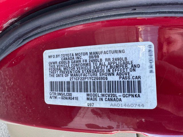 2000 Toyota Camry Solara SE V6