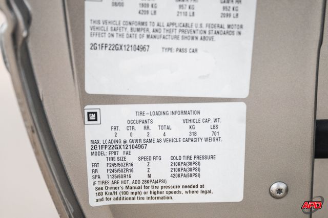 2001 Chevrolet Camaro Z28