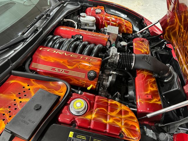 2001 Chevrolet Corvette Coupe 1SC, HUD, Corsa, ZR1 Chromes, "Burn It Down" | Dallas, Texas | Corvette Warehouse 