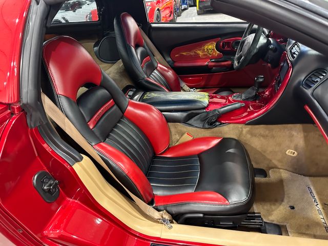 2001 Chevrolet Corvette Coupe 1SC, HUD, Corsa, ZR1 Chromes, "Burn It Down" | Dallas, Texas | Corvette Warehouse 