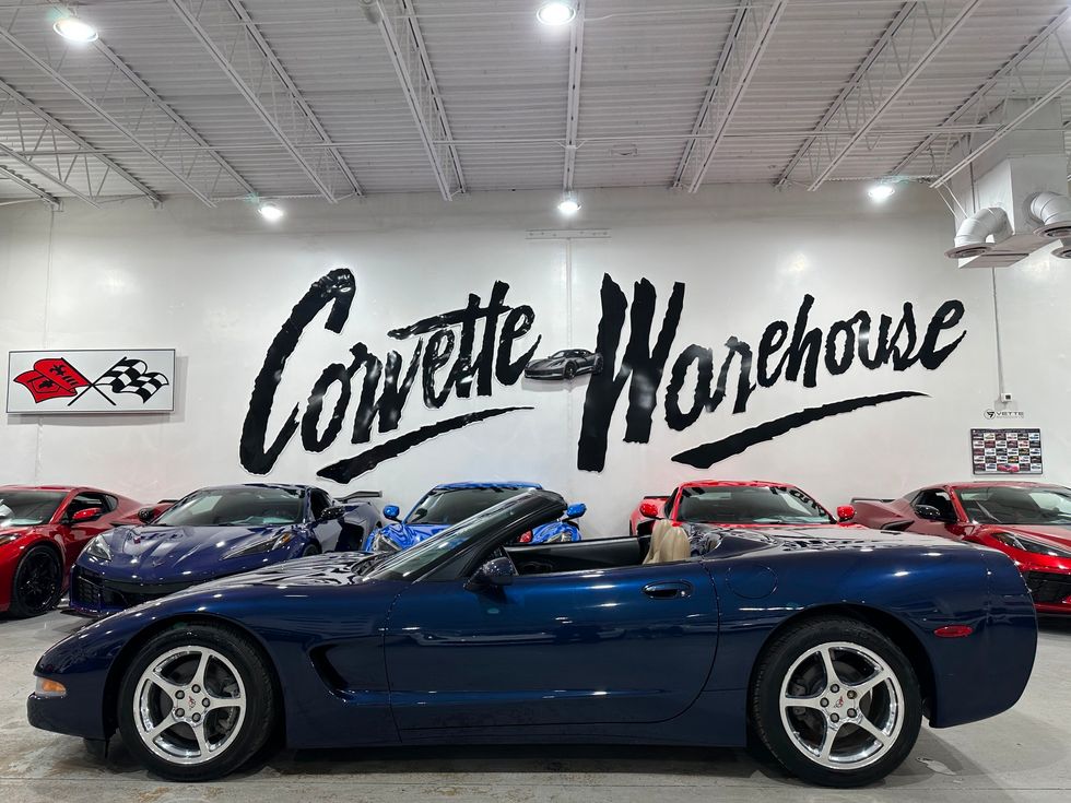 2001 Chevrolet Corvette CONV 1SC, HUD, 6-Speed, Sports, Polished