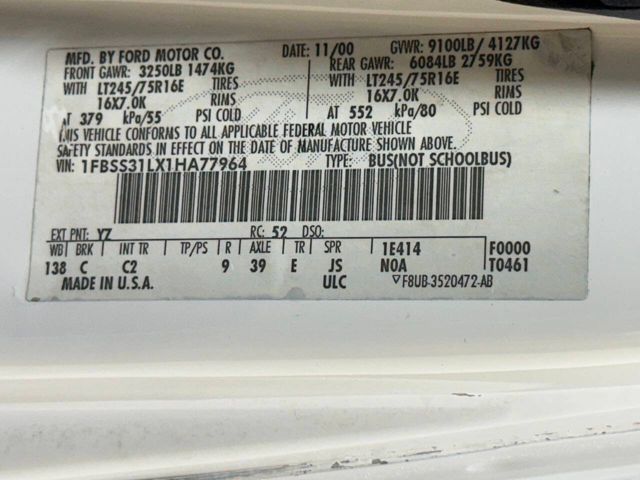 2001 Ford E-Series E 350 SD XLT 3dr Extended Passenger Van | Houston, TX | Houston Auto Credit 2001 Ford E-Series E 350 SD XLT 3dr Extended Passenger Van | Houston, TX | Houston Auto Credit