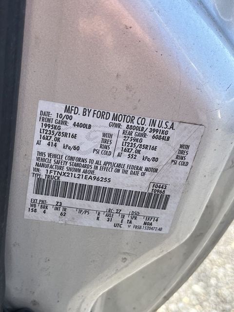 2001 Ford F-250 Super Duty SUPER DUTY | Annapolis, MD | Annapolis Public Auto Auction 2001 Ford F-250 Super Duty SUPER DUTY | Annapolis, MD | Annapolis Public Auto Auction