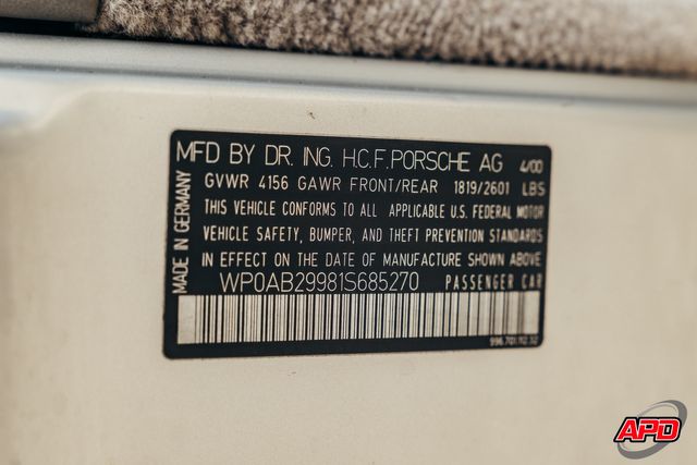 2001 Porsche 911 Turbo 2001 Porsche 911 Turbo