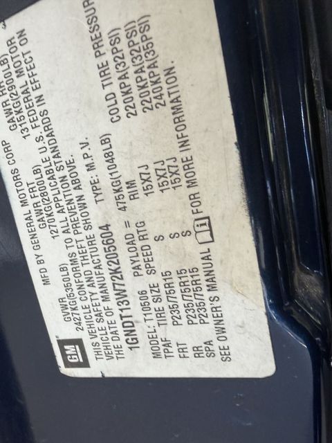 2002 Chevrolet Blazer LS | Annapolis, MD | Annapolis Public Auto Auction