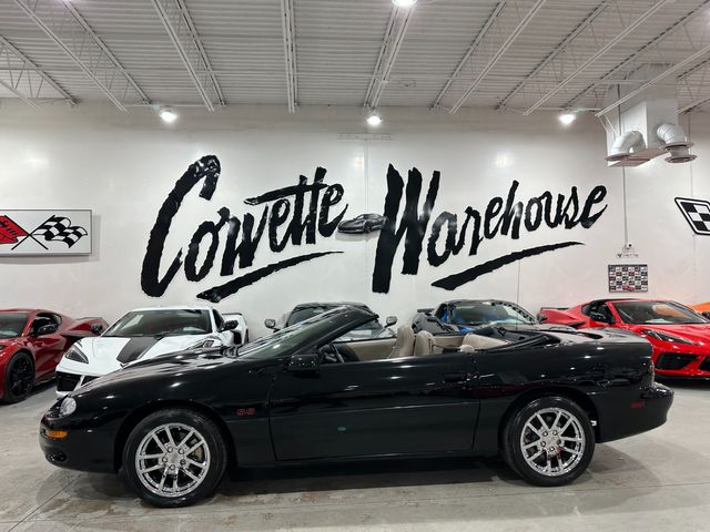 2002 Chevrolet Camaro CONV Z28, SS, GU5, Leather, Traction, Chromes 32k | Dallas, Texas | Corvette Warehouse 2002 Chevrolet Camaro CONV Z28, SS, GU5, Leather, Traction, Chromes 32k | Dallas, Texas | Corvette Warehouse