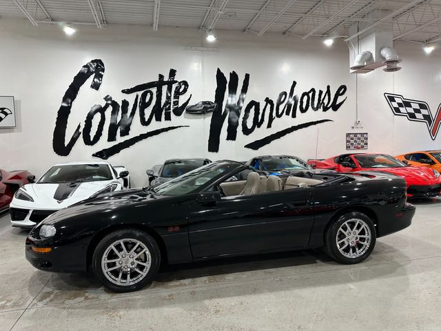 2002 Chevrolet Camaro CONV Z28, SS, GU5, Leather, Traction, Chromes 32k | Dallas, Texas | Corvette Warehouse 2002 Chevrolet Camaro CONV Z28, SS, GU5, Leather, Traction, Chromes 32k | Dallas, Texas | Corvette Warehouse