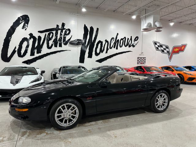 2002 Chevrolet Camaro CONV Z28, SS, GU5, Leather, Traction, Chromes 32k | Dallas, Texas | Corvette Warehouse 2002 Chevrolet Camaro CONV Z28, SS, GU5, Leather, Traction, Chromes 32k | Dallas, Texas | Corvette Warehouse