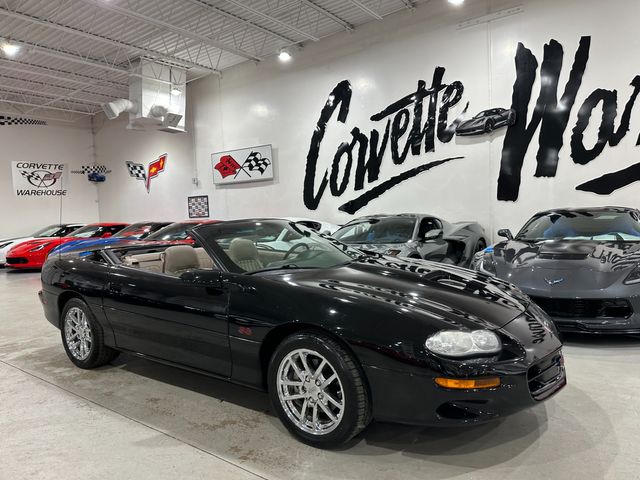 2002 Chevrolet Camaro CONV Z28, SS, GU5, Leather, Traction, Chromes 32k | Dallas, Texas | Corvette Warehouse 