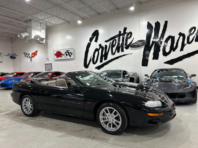 2002 Chevrolet Camaro CONV Z28, SS, GU5, Leather, Traction, Chromes 32k | Dallas, Texas | Corvette Warehouse 2002 Chevrolet Camaro CONV Z28, SS, GU5, Leather, Traction, Chromes 32k | Dallas, Texas | Corvette Warehouse