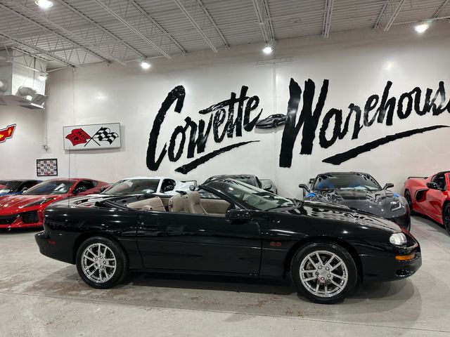 2002 Chevrolet Camaro CONV Z28, SS, GU5, Leather, Traction, Chromes 32k | Dallas, Texas | Corvette Warehouse 