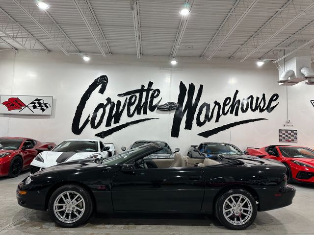 2002 Chevrolet Camaro CONV Z28, SS, GU5, Leather, Traction, Chromes 32k | Dallas, Texas | Corvette Warehouse 2002 Chevrolet Camaro CONV Z28, SS, GU5, Leather, Traction, Chromes 32k | Dallas, Texas | Corvette Warehouse