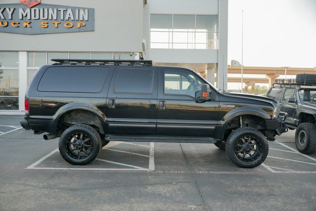 2002 Ford Excursion Limited 4X4 / 7.3L TURBO DIESEL W/ UPGRADES | Austin, TX | Rocky Mountain Truck Stop Austin 2002 Ford Excursion Limited 4X4 / 7.3L TURBO DIESEL W/ UPGRADES | Austin, TX | Rocky Mountain Truck Stop Austin
