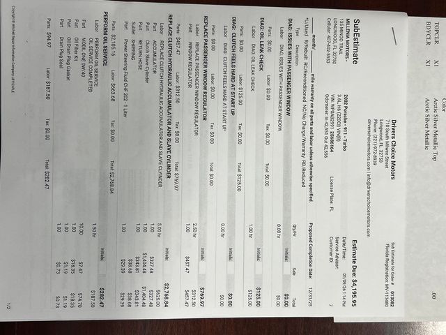 2002 Porsche 911 Turbo | Longwood, FL | Millenia Motors