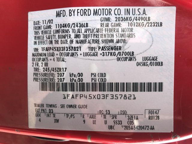 2003 Ford Mustang GT Deluxe | Oklahoma City, OK | Norris Auto Sales