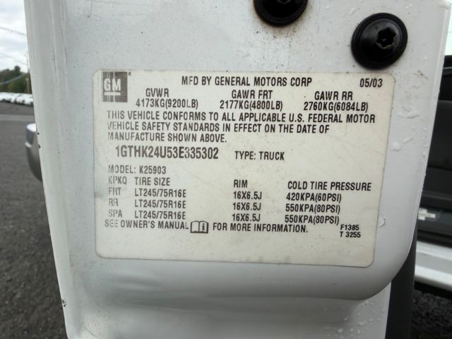 2003 GMC Sierra 2500HD Work Truck