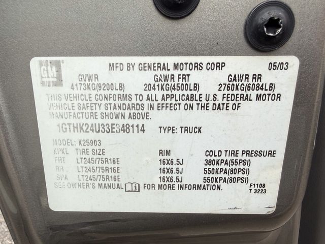 2003 GMC Sierra 2500HD Work Truck