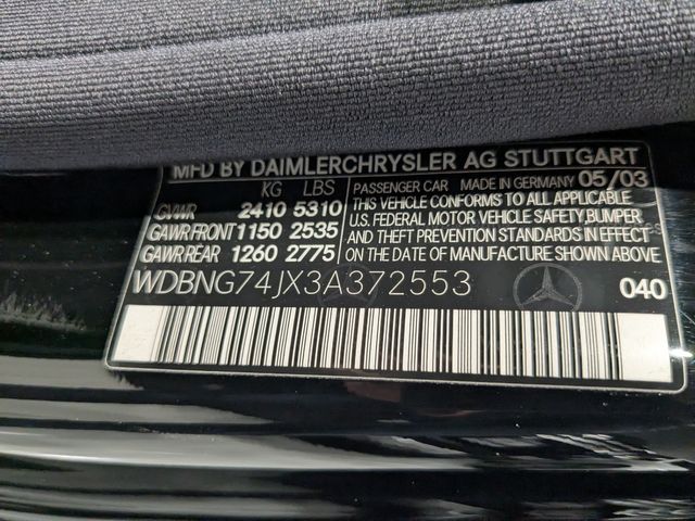 2003 Mercedes-Benz S-Class S 55 AMG | Lake Forest IL | Executive Motor Carz 2003 Mercedes-Benz S-Class S 55 AMG | Lake Forest IL | Executive Motor Carz