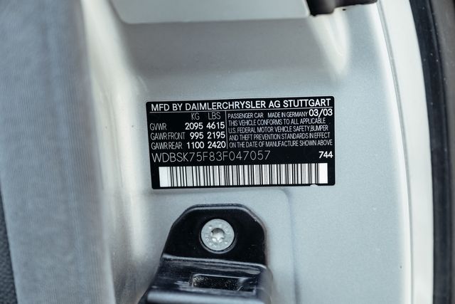 2003 Mercedes-Benz SL-Class SL 500 | Addison, TX | Apex Auto Sports 2003 Mercedes-Benz SL-Class SL 500 | Addison, TX | Apex Auto Sports