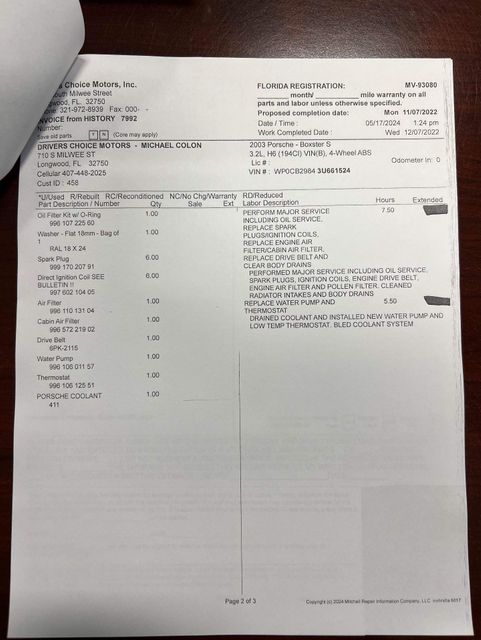 2003 Porsche Boxster S | Longwood, FL | Millenia Motors 2003 Porsche Boxster S | Longwood, FL | Millenia Motors