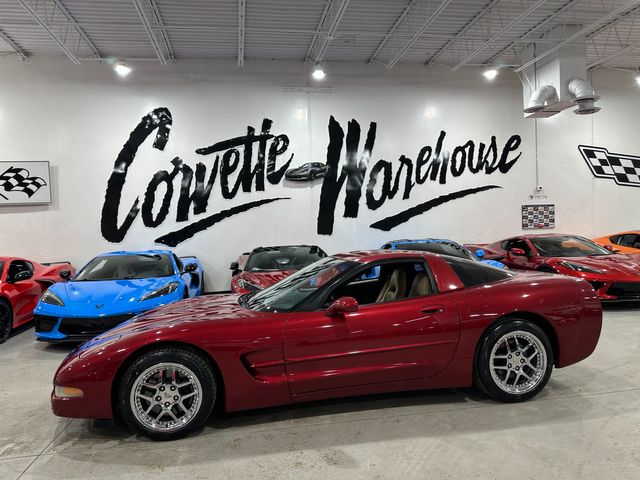 2004 Chevrolet Corvette Coupe 1SB, HUD, Auto, Sports, Z06 Chromes, 53k | Dallas, Texas | Corvette Warehouse 