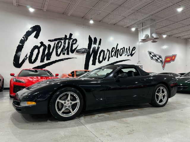 2004 Chevrolet Corvette Convertible Triple Blk 1SB, Z51, 6-Speed, Polished | Dallas, Texas | Corvette Warehouse 