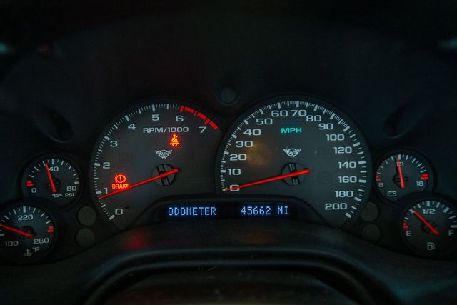 2004 Chevrolet Corvette convertible manual Preferred Equipment Group 1