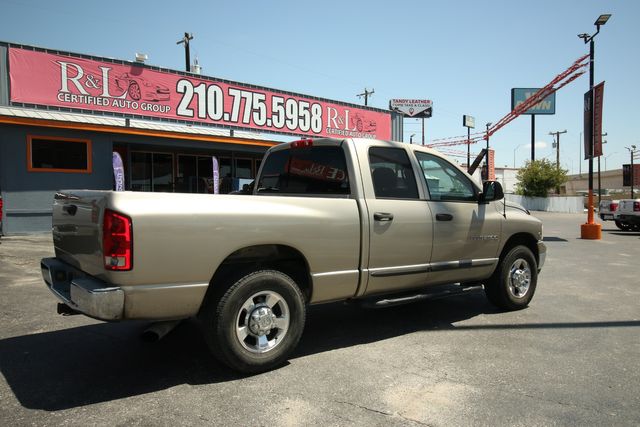 2004 Dodge Ram 2500 SLT Quad Cab 2WD | San Antonio, TX | R&L Certified Auto Group 2004 Dodge Ram 2500 SLT Quad Cab 2WD | San Antonio, TX | R&L Certified Auto Group